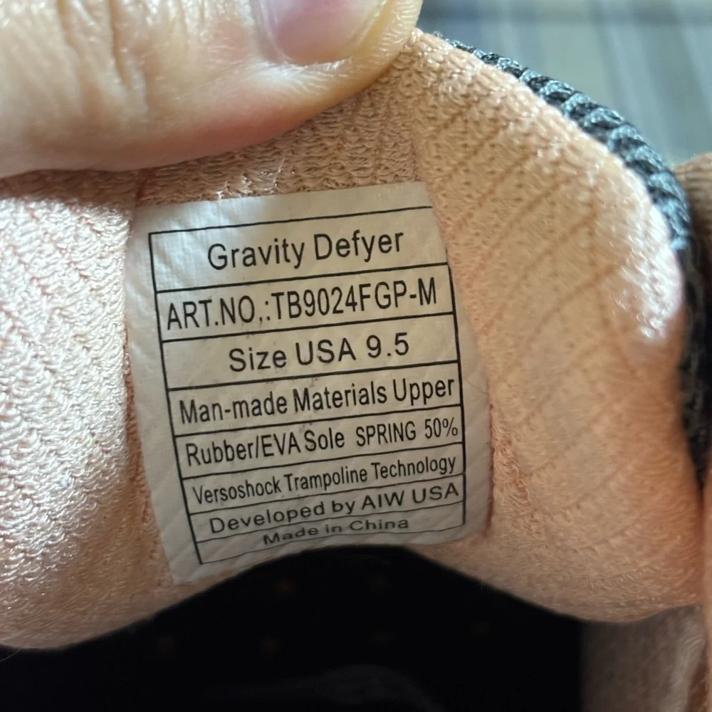 GDEFY Mighty Walk Athletic Shoes Gray/Pink